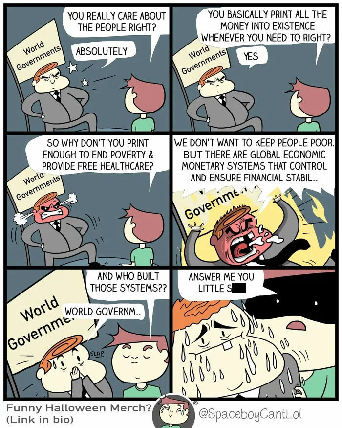 69 New Dark Comics By SpaceboyCantLOL That Mix Humor, Social Commentary, And Unexpected Twists