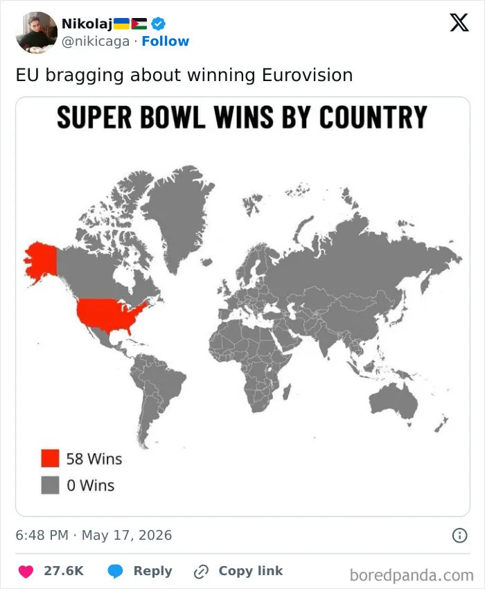 2026 Eurovision's Biggest Moments Spark A Flurry Of Memes, Here Are The Funniest Ones