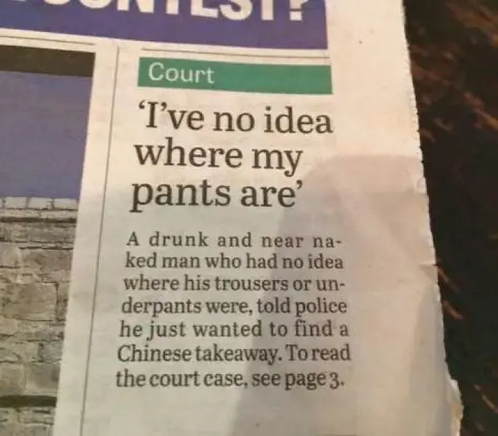 74 Funny Newspaper Headlines That Make You Wonder If The World Is Going Mad