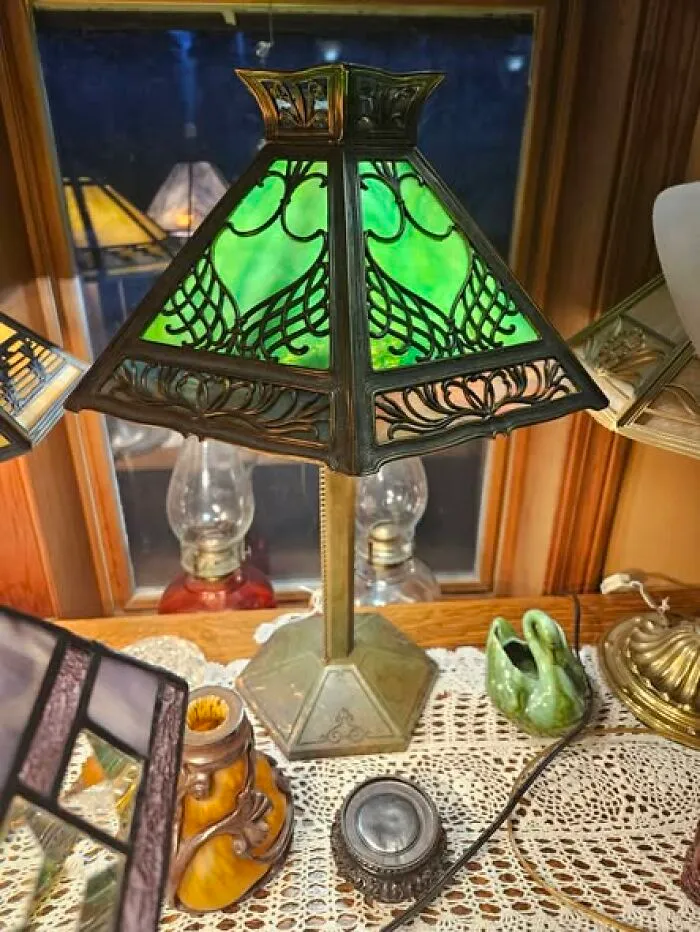 Bradley & Hubbard Lamps