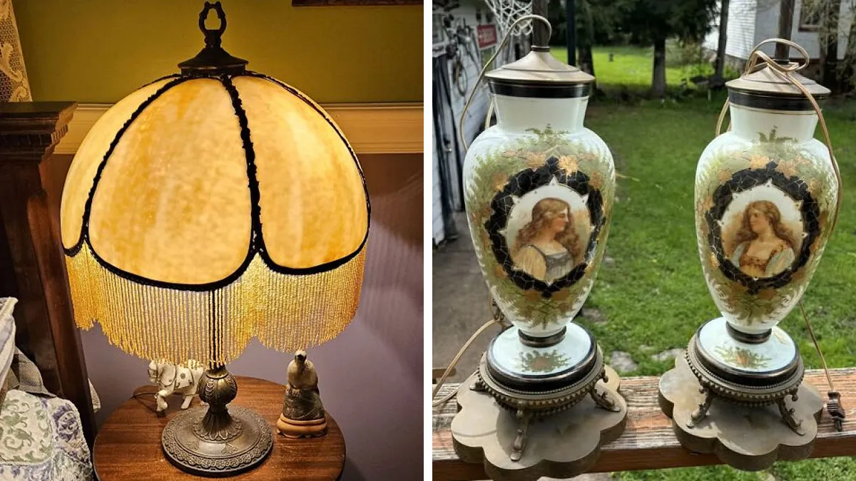 85 Times People Got Lucky And Found Amazing Antique Lamps In Thrift Shops