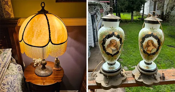 85 Times People Got Lucky And Found Amazing Antique Lamps In Thrift Shops