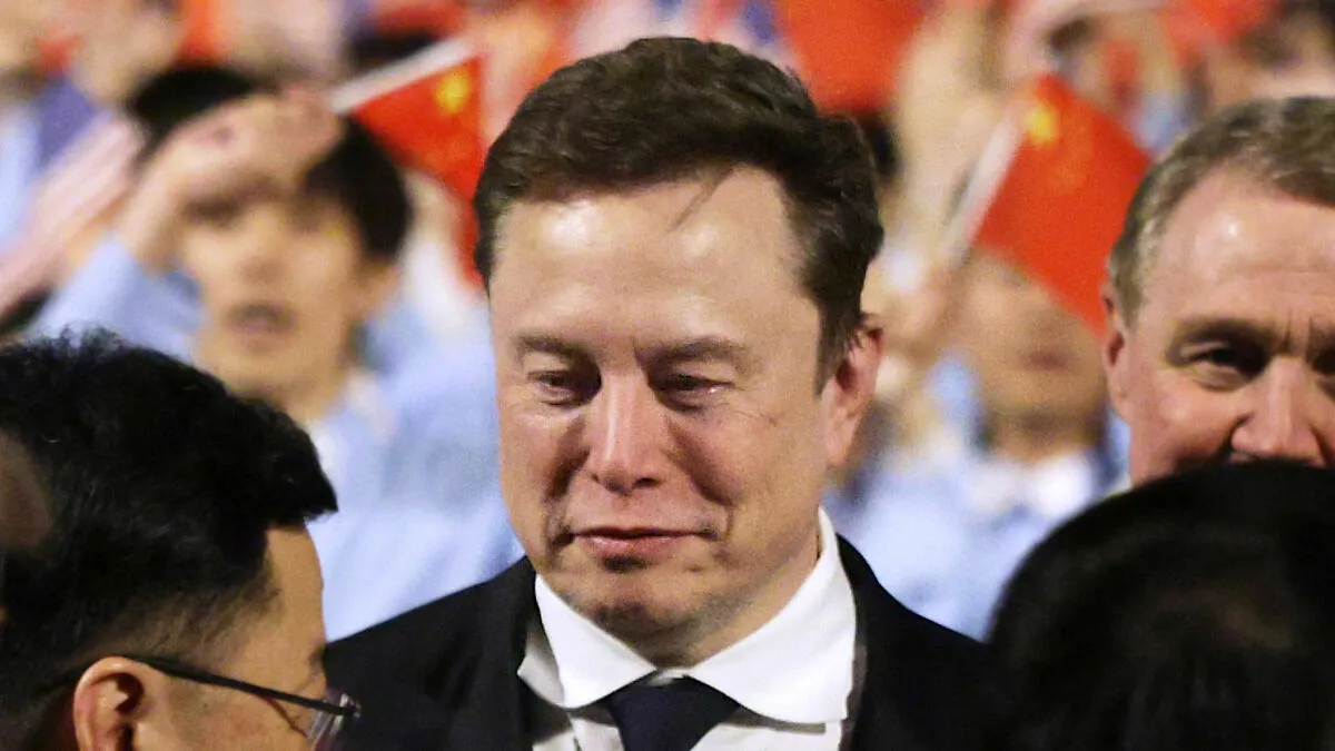 Elon Musk Becomes Viral Sensation In China After He's Spotted Making Goofy Move While On State Trip