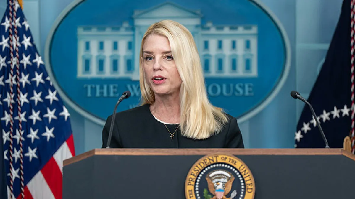 Former Attorney General Pam Bondi Diagnosed With Cancer Shortly After Being Fired By Trump