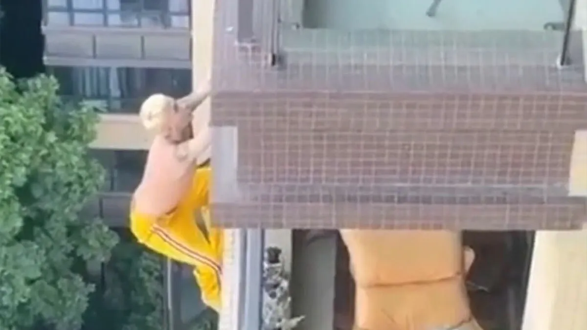 Viral Clip Of "Coach" Fatally Falling 30 Stories After Hiding On Window Ledge From Lover’s Husband Resurfaces