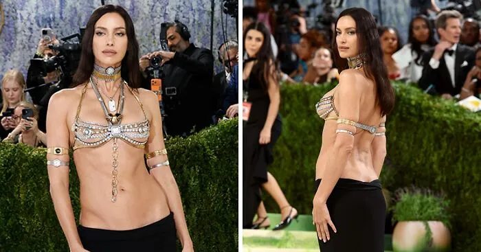 Irina Shayk Accused Of Having A "Male Body" After Sparking Frenzy With Revealing Met Gala Outfit