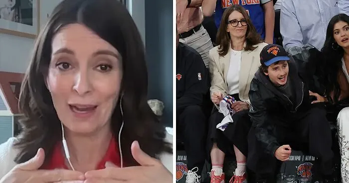 Tina Fey Sets The Record Straight On Timothée Chalamet’s “Manspreading” Controversy