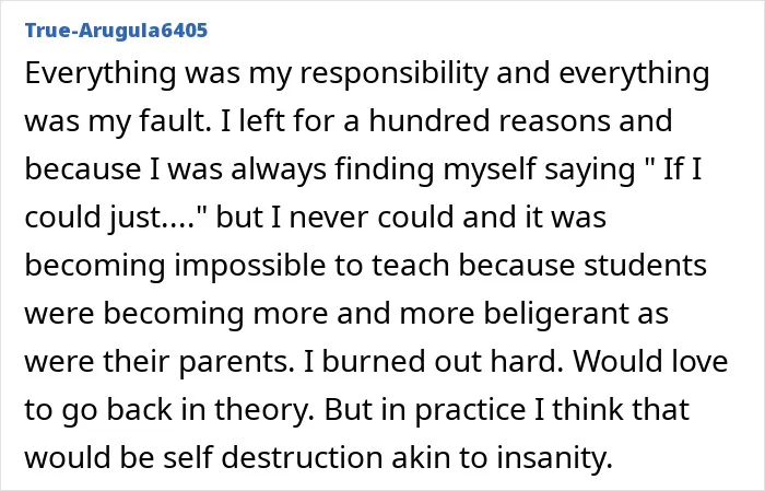“The Parents”: 51 Real Reasons Teachers Are Walking Away From The Classroom