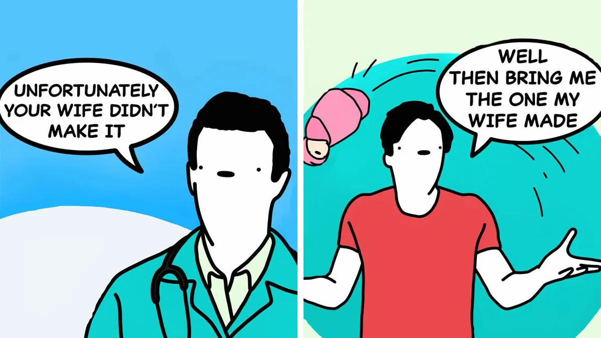 43 New Dark Comics By “My Gums Are Bleeding” That Take Unexpected And Dark Turns