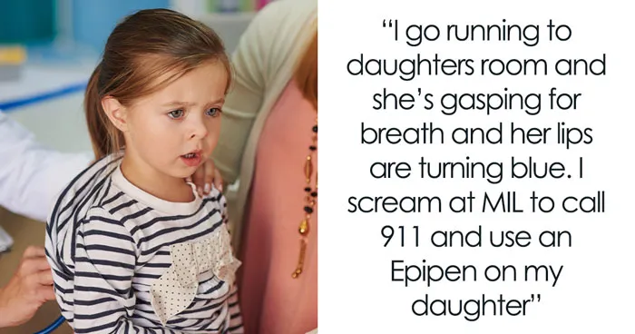 Woman Tests Her Grandkid’s Allergy And Sends Her To The ER, Parents Involve Authorities