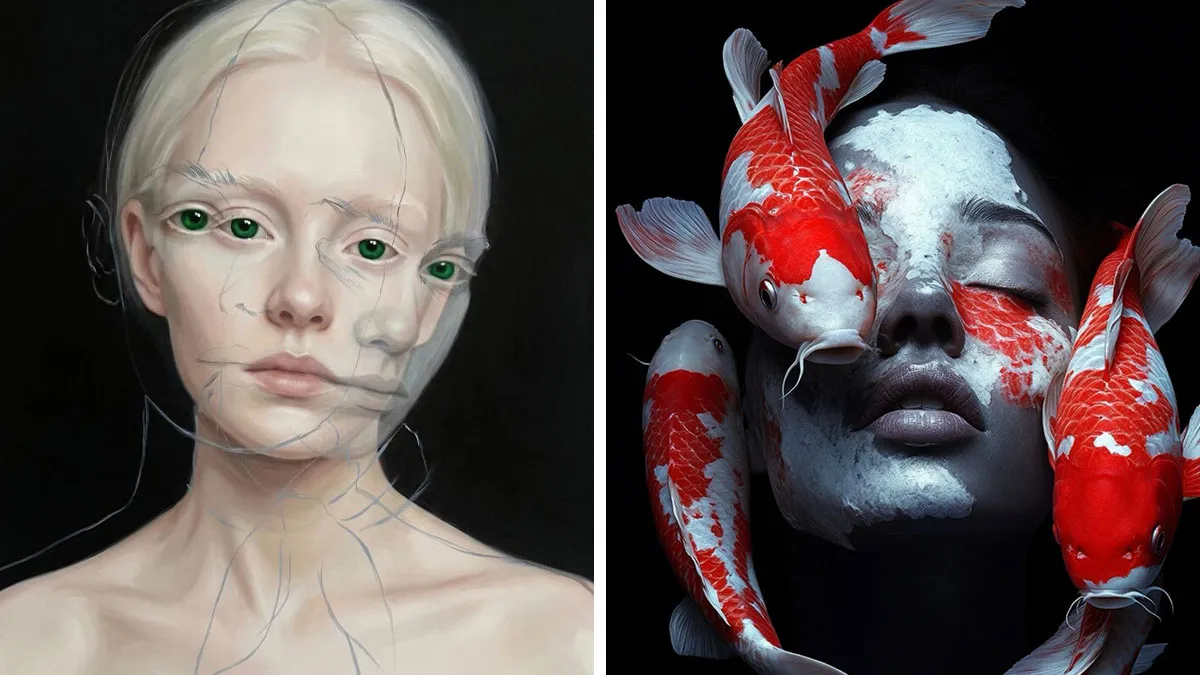 This Artist Blends Portraits, Nature, And Architecture Into Mesmerizing Digital Art (40 Pics)