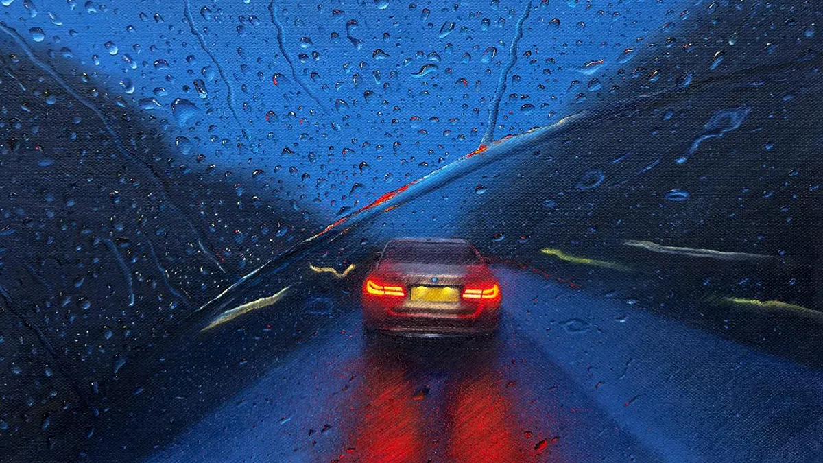 This Artist Paints Rainy Scenes So Realistic They Blur The Line Between Photography And Oil Painting (33 Pics)