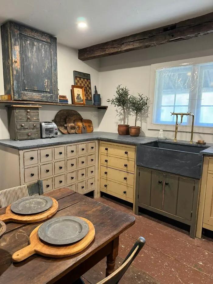 My Kitchen (David T Smith) Is Finally Complete In My Late 17th C. Home