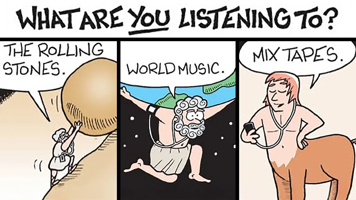 This Cartoonist Turns Songs, Bands, And Pop Culture Into Hilarious Comics (21 New Pics)