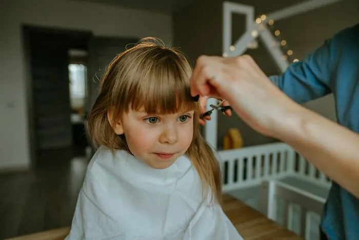 Mil Cuts Toddlers Bangs