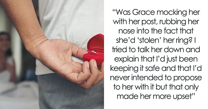 Woman Secretly Finds Ring In BF’s Drawer, Melts Down After Seeing Another Girl Wear It