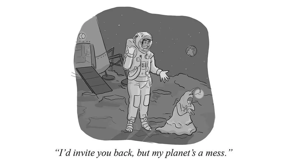 19 One-Panel Comics By The New Yorker Cartoonist That Might Brighten Up Your Day