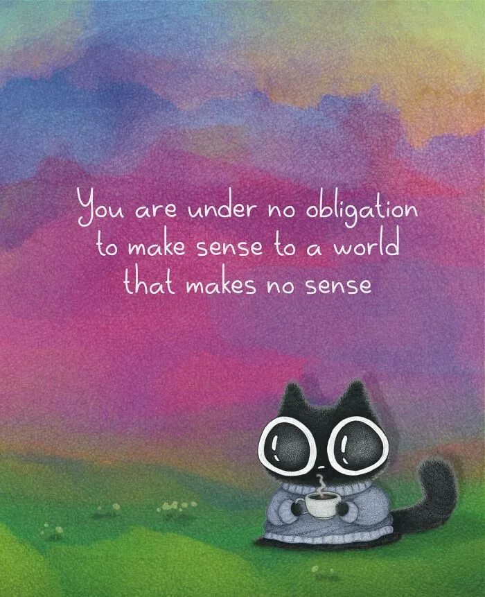 This Artist Creates Illustrations That You Might Relate To If You Have A Cat (35 New Pics)
