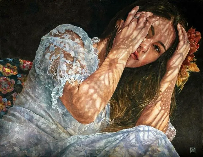 Self-Taught Watercolor Artist Transforms Light And Feminine Figures Into Visual Poetry (22 Pics)