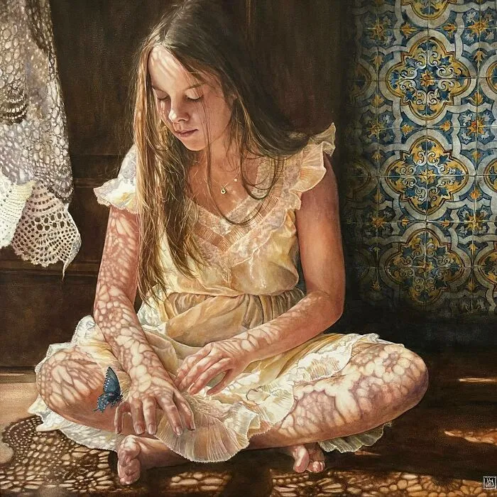 Self-Taught Watercolor Artist Transforms Light And Feminine Figures Into Visual Poetry (22 Pics)
