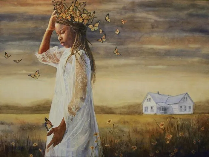 Self-Taught Watercolor Artist Transforms Light And Feminine Figures Into Visual Poetry (22 Pics)