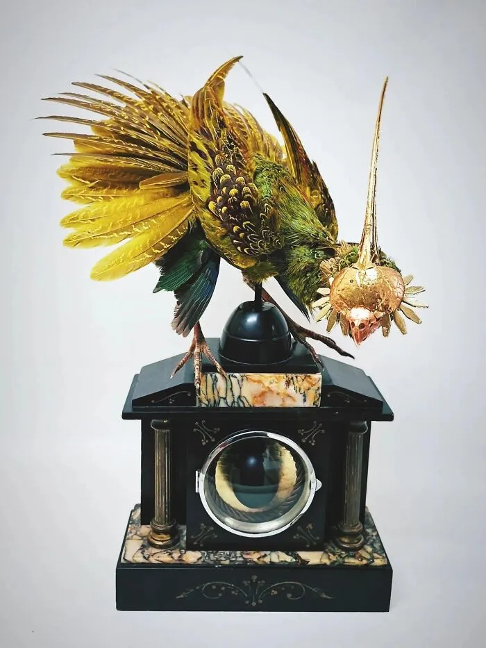 This Artist Creates Surreal Fairies, Floral Skeletons, And Mythical Creatures Out Of Natural Materials (33 Pics)