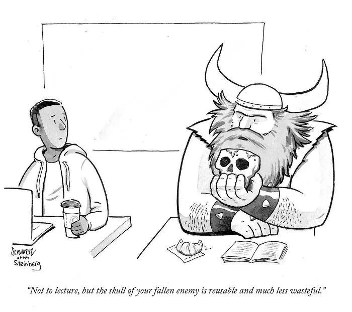 19 One-Panel Comics By The New Yorker Cartoonist That Might Brighten Up Your Day