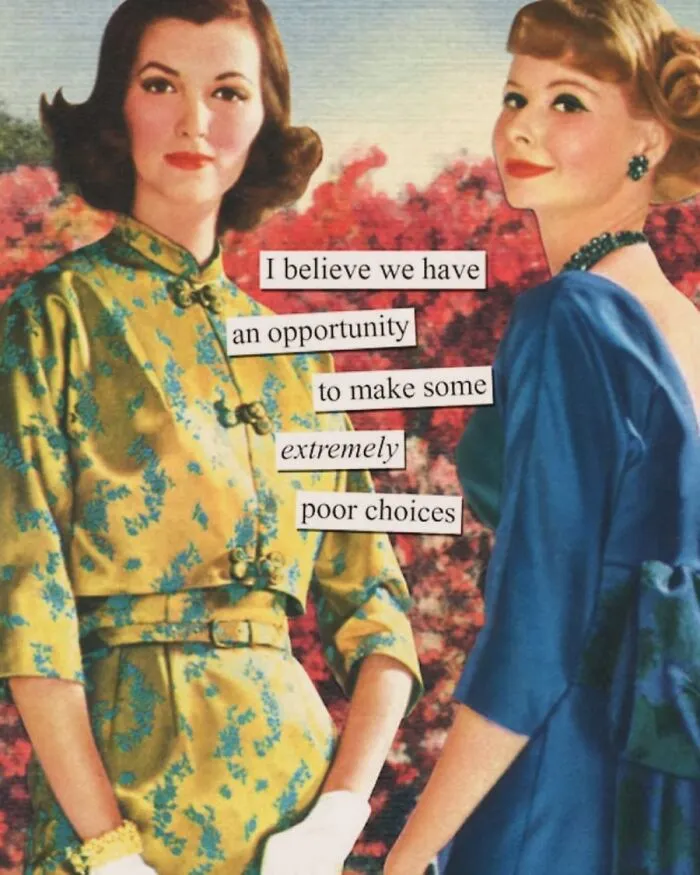 This Instagram Page Combines Retro Photography With Razor-Sharp Modern Humor, And The Results Are Hilarious (28 Pics)