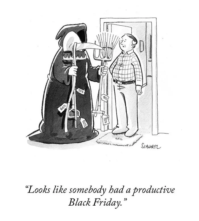 19 One-Panel Comics By The New Yorker Cartoonist That Might Brighten Up Your Day