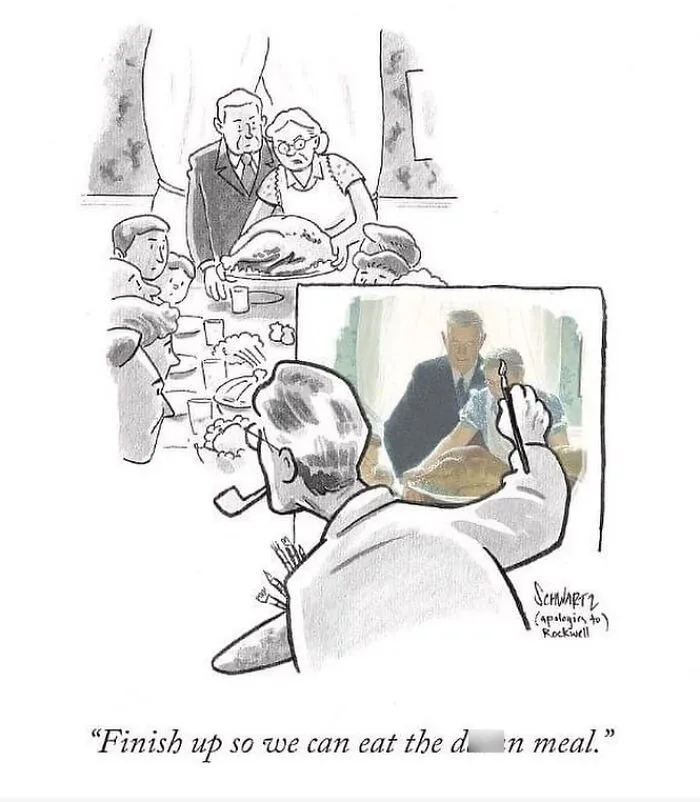 19 One-Panel Comics By The New Yorker Cartoonist That Might Brighten Up Your Day