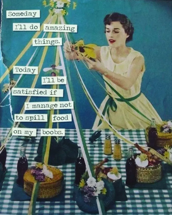 This Instagram Page Combines Retro Photography With Razor-Sharp Modern Humor, And The Results Are Hilarious (28 Pics)