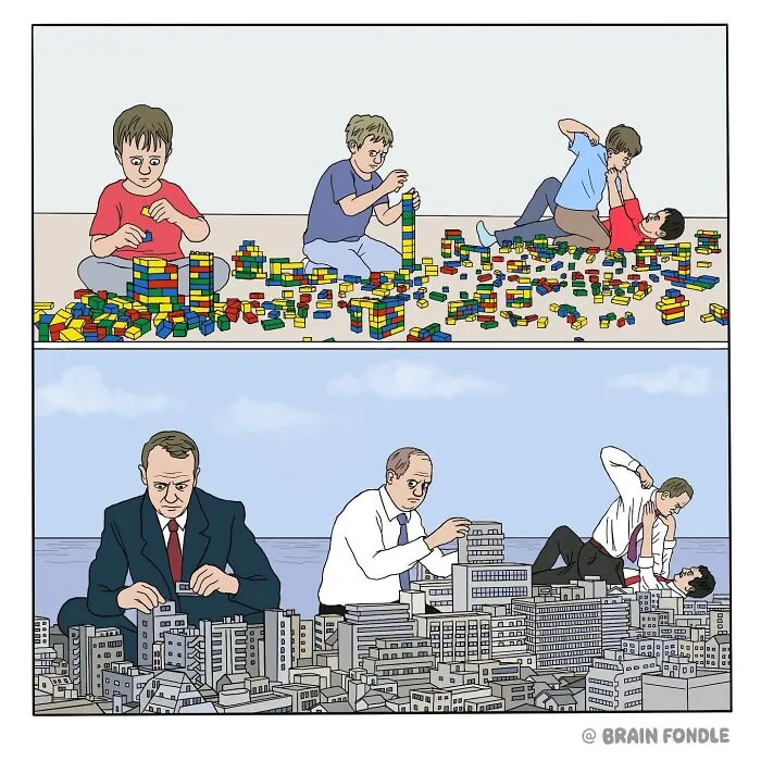 24 Absurd And Unexpectedly Brilliant Comics By This Creative Brother Duo (New Pics)
