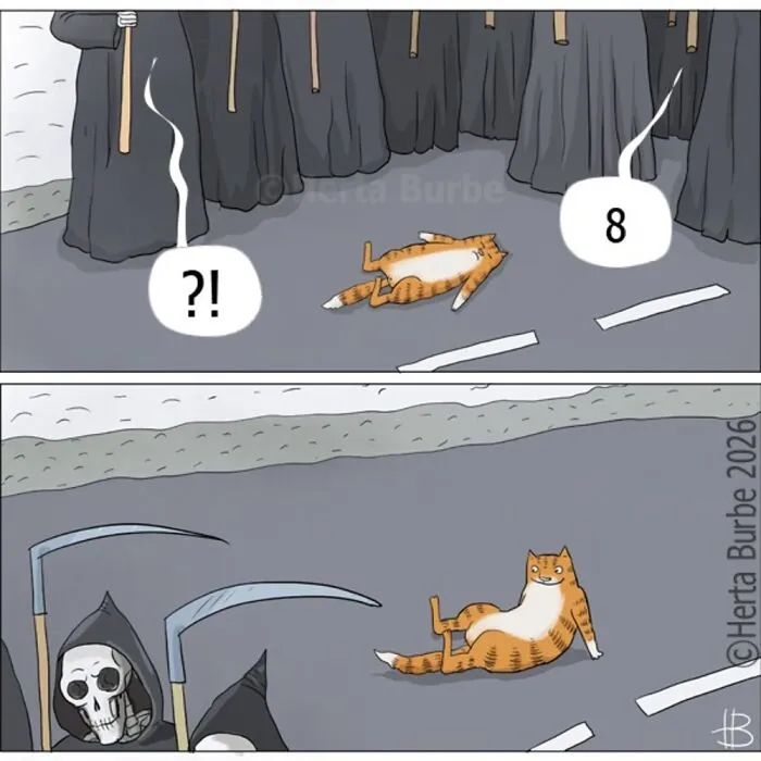 32 Hermosos cómics sobre gatos que muestran por qué los humanos se sienten tan conectados a ellos