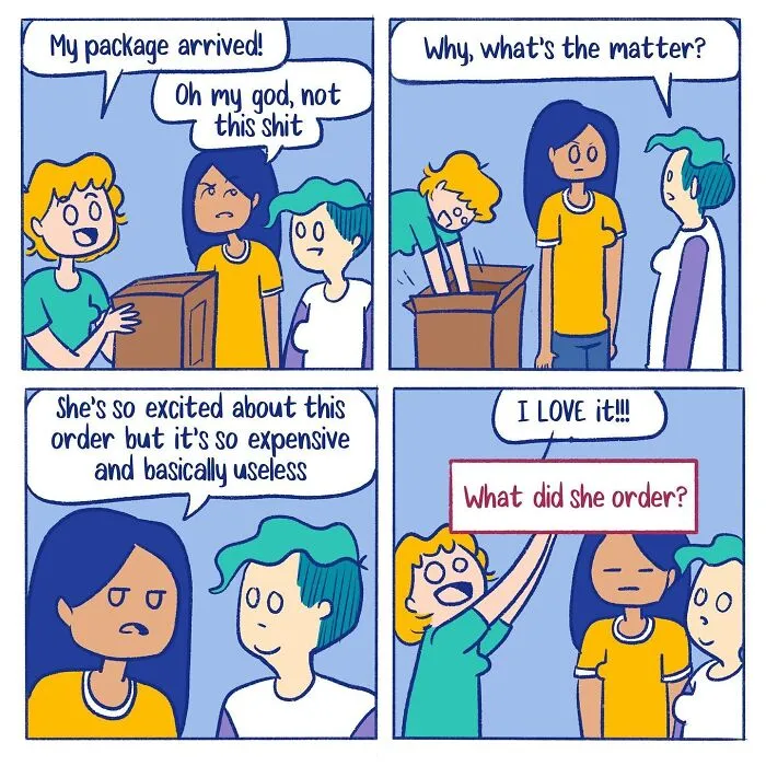 27 New Comics By ‘Off In Outer Whitespace’ That Go From Normal To Ridiculous Fast