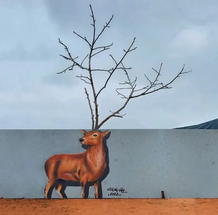 30 Fascinating ‘Urban Street Art’ Photos Showcasing Creativity Without Limits And A Strong Connection To Nature