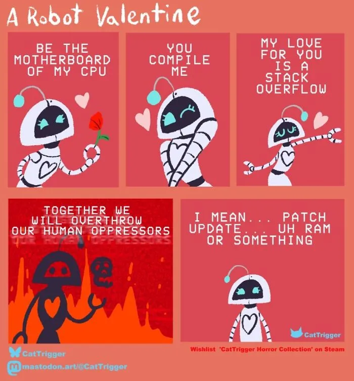 30 Hilariously Twisted Comics With Unexpected Endings By "Cat Trigger" (New Pics)