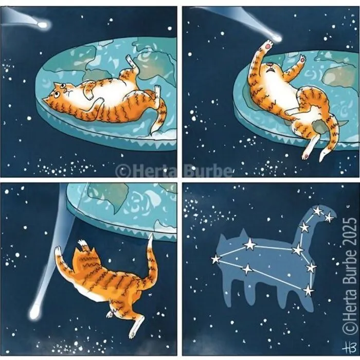 50 Beautiful Cat Comics By This Artist That Show Why Humans Feel So Deeply Connected To These Animals