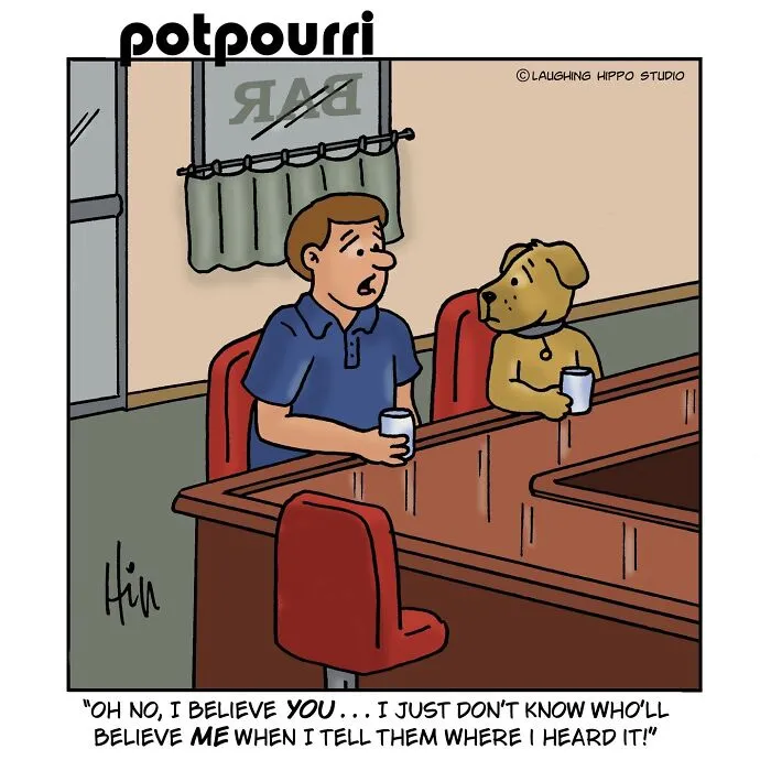 This Artist’s 30 Comics That Prove Dogs Are Adorable, Chaotic, And Slightly Unhinged Roommates