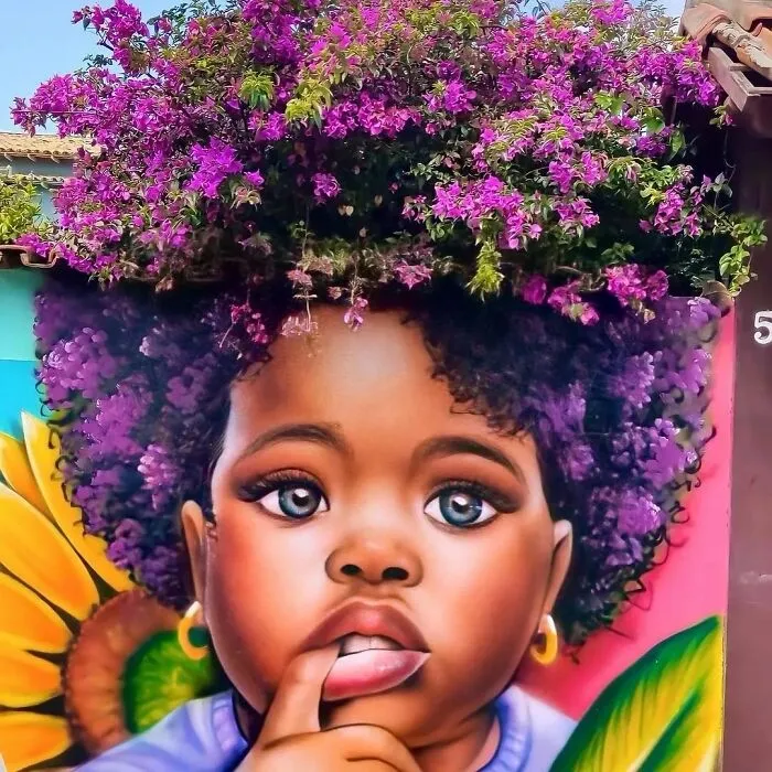 30 Fascinating ‘Urban Street Art’ Photos Showcasing Creativity Without Limits And A Strong Connection To Nature