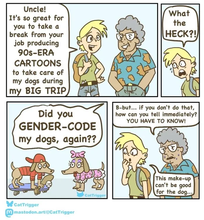30 Hilariously Twisted Comics With Unexpected Endings By "Cat Trigger" (New Pics)