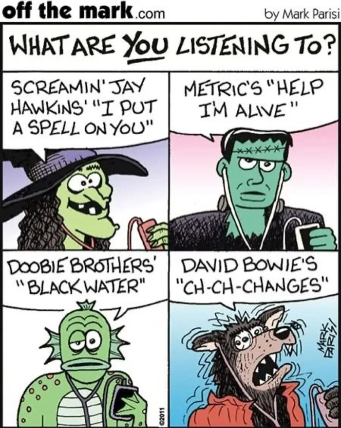 This Cartoonist Turns Songs, Bands, And Pop Culture Into Hilarious Comics (21 New Pics)