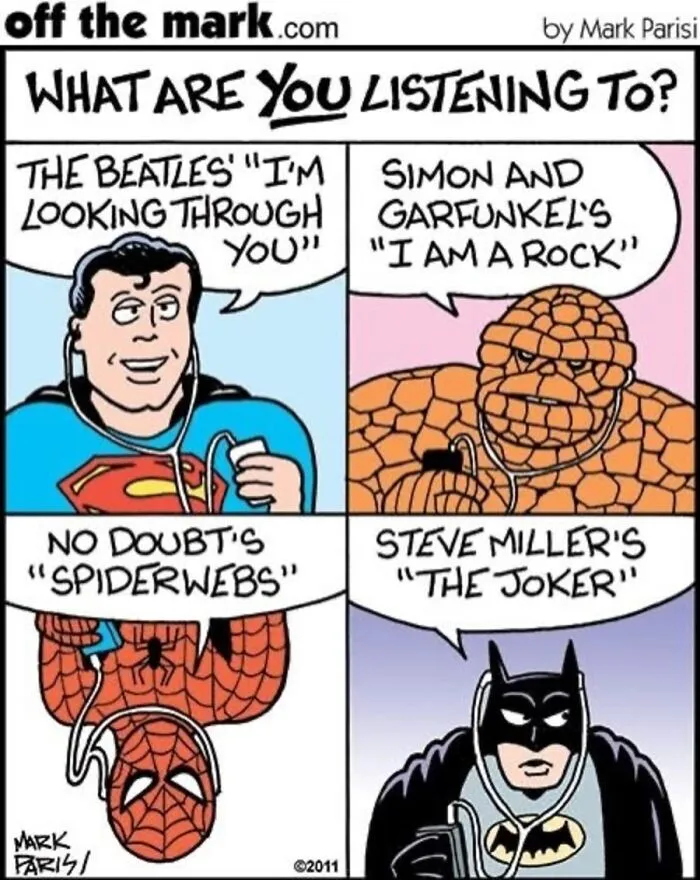 This Cartoonist Turns Songs, Bands, And Pop Culture Into Hilarious Comics (21 New Pics)
