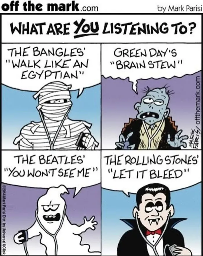 This Cartoonist Turns Songs, Bands, And Pop Culture Into Hilarious Comics (21 New Pics)