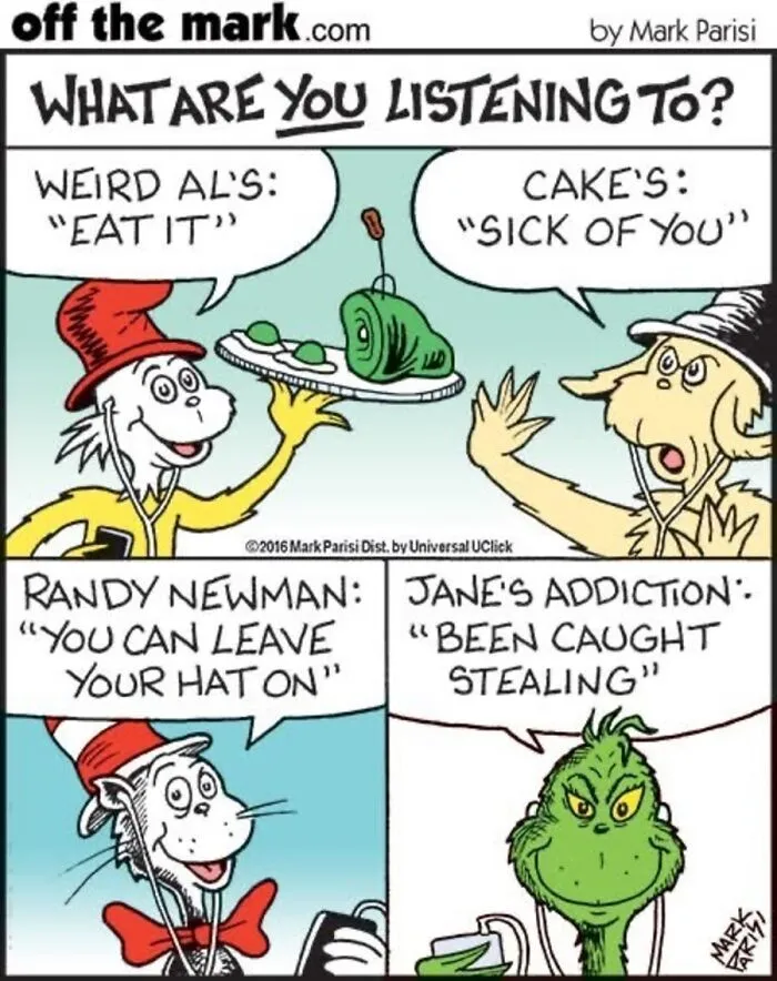 This Cartoonist Turns Songs, Bands, And Pop Culture Into Hilarious Comics (21 New Pics)
