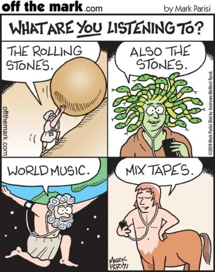 This Cartoonist Turns Songs, Bands, And Pop Culture Into Hilarious Comics (21 New Pics)