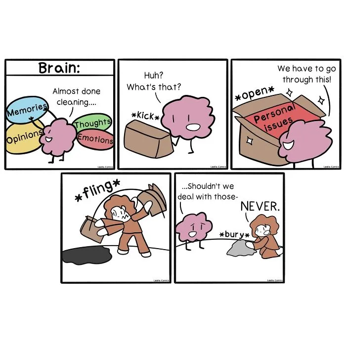 This Artist Turns Awkward Thoughts And Everyday Struggles Into Adorable Comics (62 New Pics)