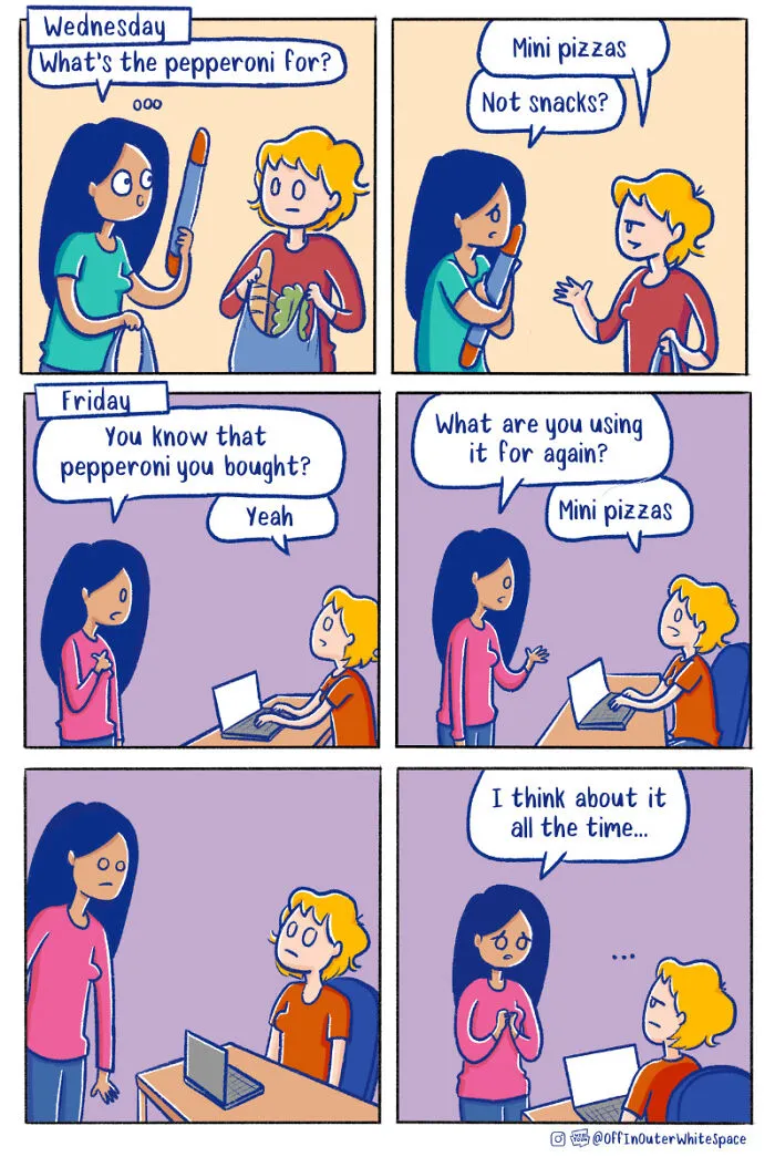 27 New Comics By ‘Off In Outer Whitespace’ That Go From Normal To Ridiculous Fast