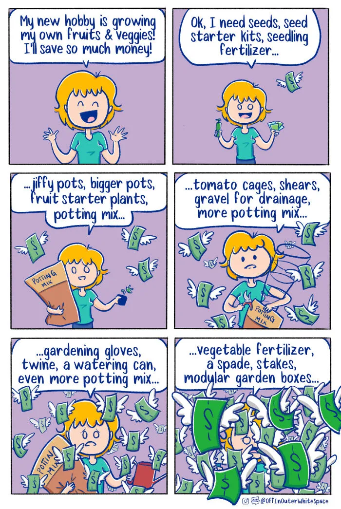 27 New Comics By ‘Off In Outer Whitespace’ That Go From Normal To Ridiculous Fast