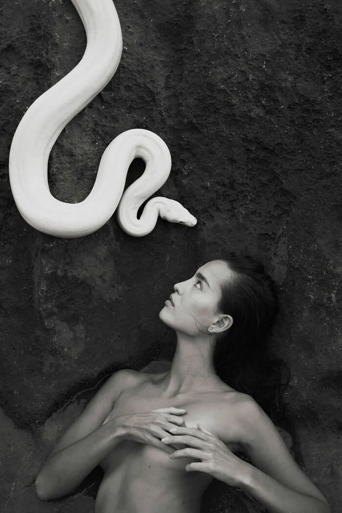 30 Photos By This Artist That Blur The Line Between Human And Nature