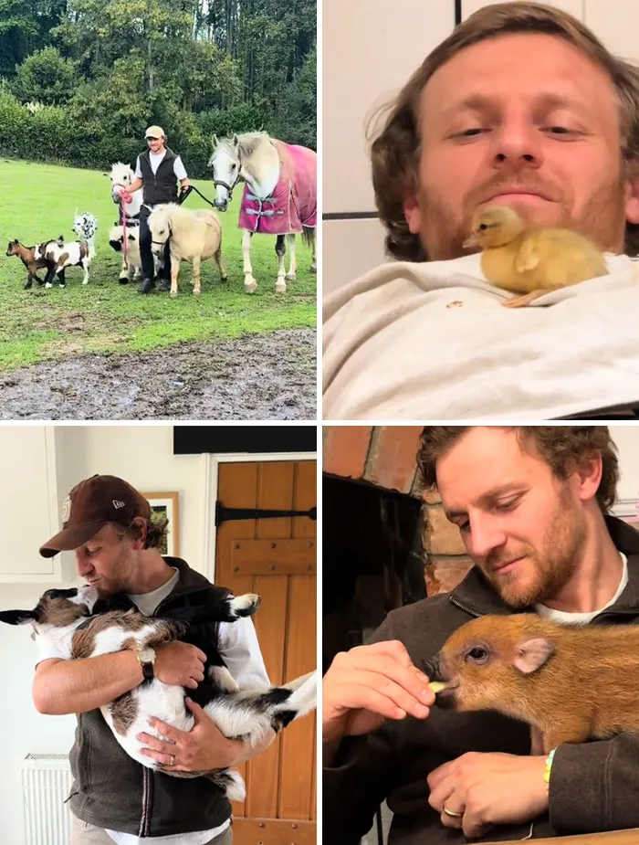 My Husband With The Pets He Didn't Want